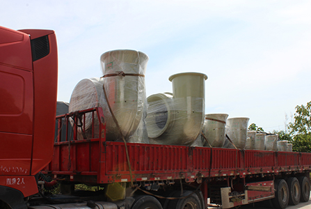 发货现场-绍兴天宏风机有限公司