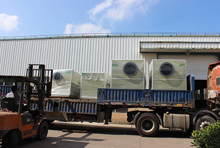 发货现场-绍兴天宏风机有限公司