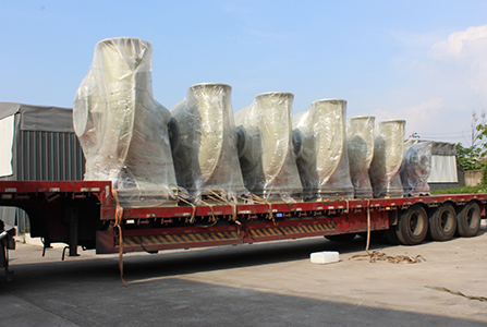 发货现场-绍兴天宏风机有限公司